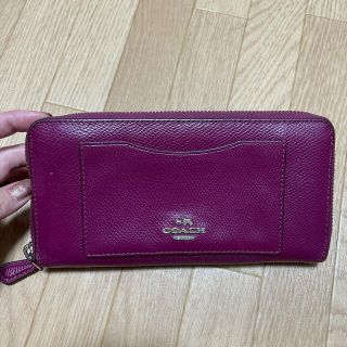 コーチ(COACH)のcoach 長財布 紫(財布)