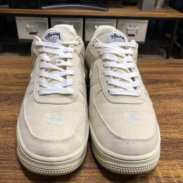 NIKE×stussy airforce1 fossil ナイキ　ステューシー