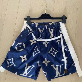 ルイヴィトン LOUIS VUITTON ネイビー ハーフパンツ-