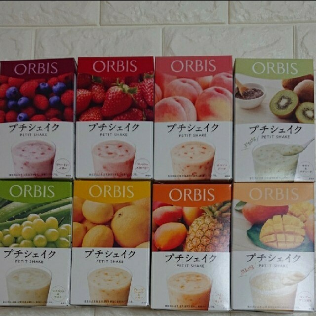 ORBIS(オルビス)のORBIS オルビスプチシェイク 8食 食品/飲料/酒の加工食品(レトルト食品)の商品写真