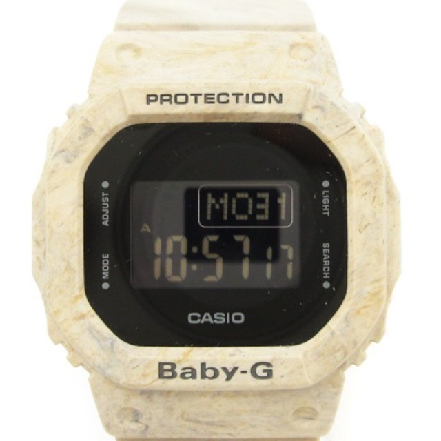 CASIO(カシオ)のカシオ BABY-G 腕時計 デジタル BGD-560WM-5JF ベージュ レディースのファッション小物(腕時計)の商品写真