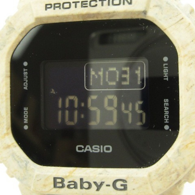 CASIO(カシオ)のカシオ BABY-G 腕時計 デジタル BGD-560WM-5JF ベージュ レディースのファッション小物(腕時計)の商品写真