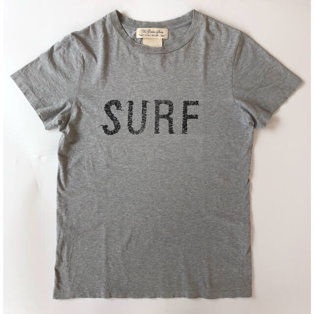 REMI RELIEF(レミレリーフ)のREMI RELIEF SURFプリントTシャツ Sライトグレー  メンズのトップス(Tシャツ/カットソー(半袖/袖なし))の商品写真