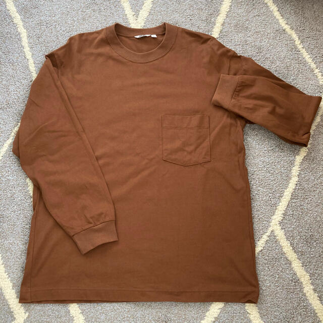 UNIQLO(ユニクロ)のUNIQLO 長袖カットソー メンズのトップス(Tシャツ/カットソー(七分/長袖))の商品写真