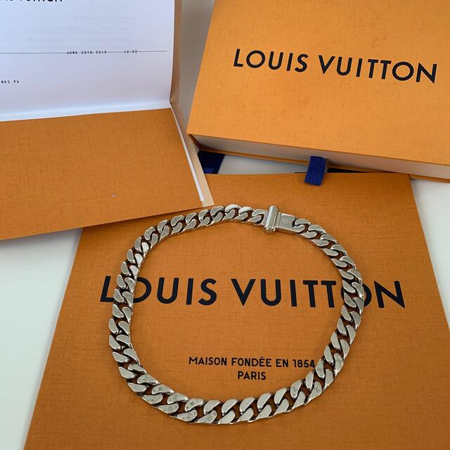 Louis Vuitton Chain links necklace (M00304)