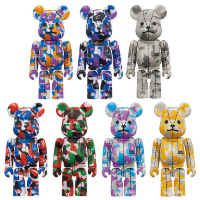 MEDICOM TOY(メディコムトイ)の第2弾　ANNIVERSARY BE@RBRICK BAPE CAMO #2 エンタメ/ホビーのフィギュア(その他)の商品写真