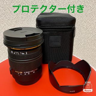 シグマ(SIGMA)の美品 SIGMA シグマ17-50 f2.8 EX DC OS HSM キヤノン(レンズ(ズーム))