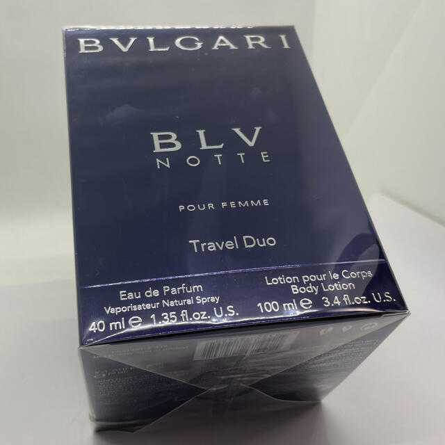 ☆BVLGARI レア香水◆BLV ブルー ノッテ 40m ボディーローション付