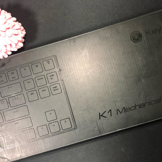 Keychron K1 アルミフレーム　黄軸　US配列 スマホ/家電/カメラのPC/タブレット(PC周辺機器)の商品写真