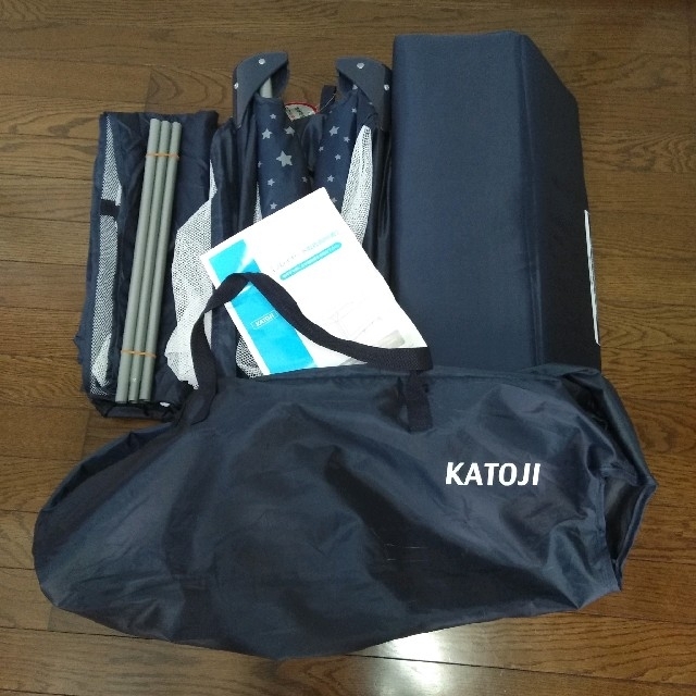 KATOJI(カトージ)の美品　カトージ　プレイヤード　 キッズ/ベビー/マタニティの寝具/家具(ベビーサークル)の商品写真