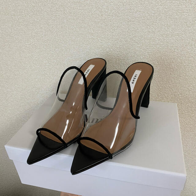 ameri vintage MEDI CLEAR WINDOW MULE 【10%OFF】 brcstarch.com.br