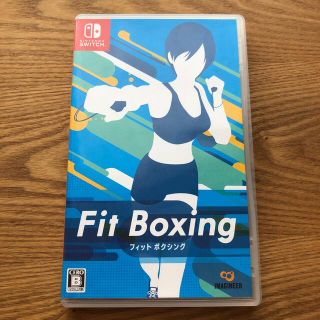 ニンテンドースイッチ(Nintendo Switch)の美品　Fit Boxing Switch(家庭用ゲームソフト)