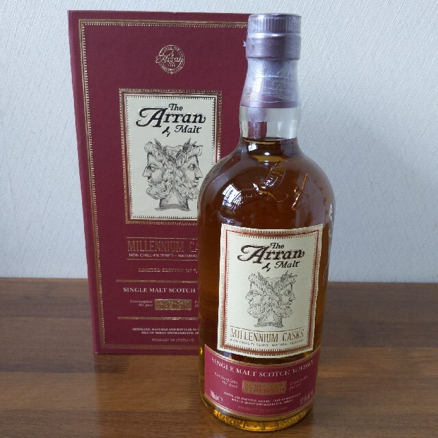 プレゼント サプライズ アラン ミレニアムカスク 53.5% 700ml - ウイスキー