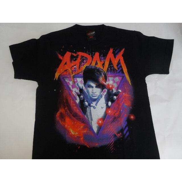 ▼ Adam Lambert Tシャツ【フォト】黒Sサイズ QUEEN