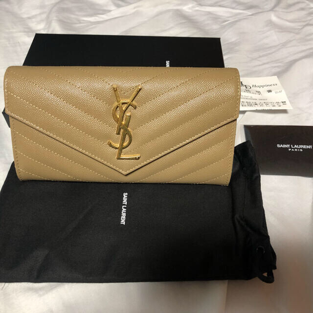 ギフ_包装】 Saint Laurent - SAINTLAURENT サンローラン 長財布 財布