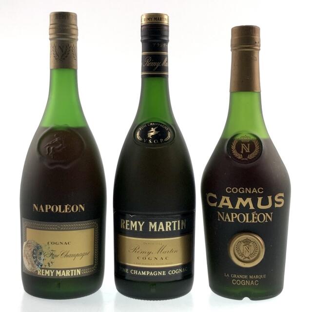 3本 REMY MARTIN CAMUS コニャック