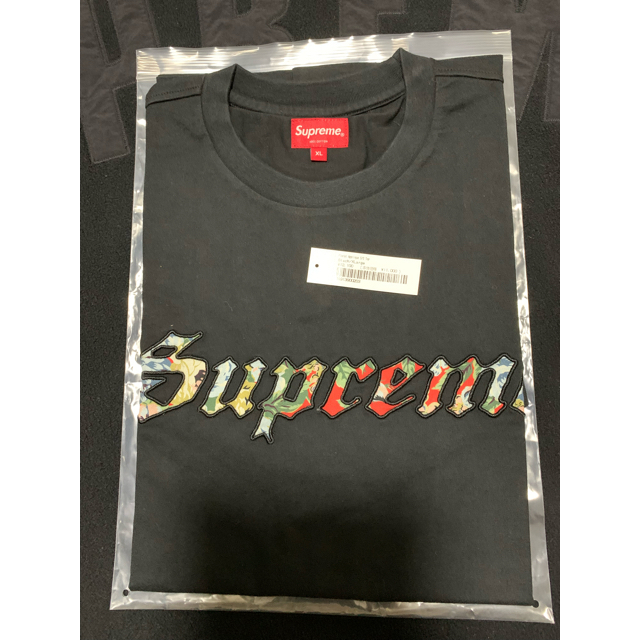 Supreme Floral Tee フローラル　Tシャツ　XL ブラック