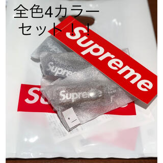 シュプリーム(Supreme)の4色コンプ！ レア Supreme leather key loop おまけ付(キーホルダー)