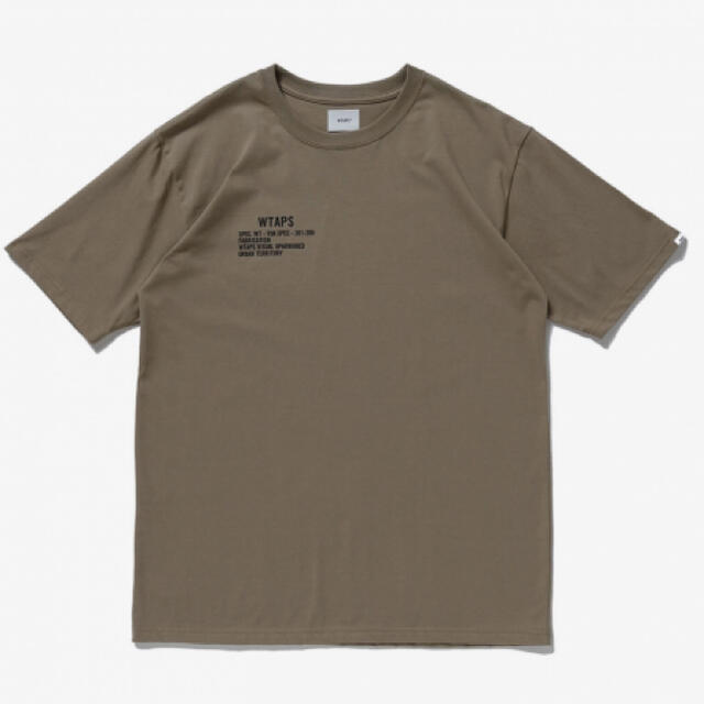 WTAPS SPEC SS TEE (201PCDT-ST03S) BEIGE