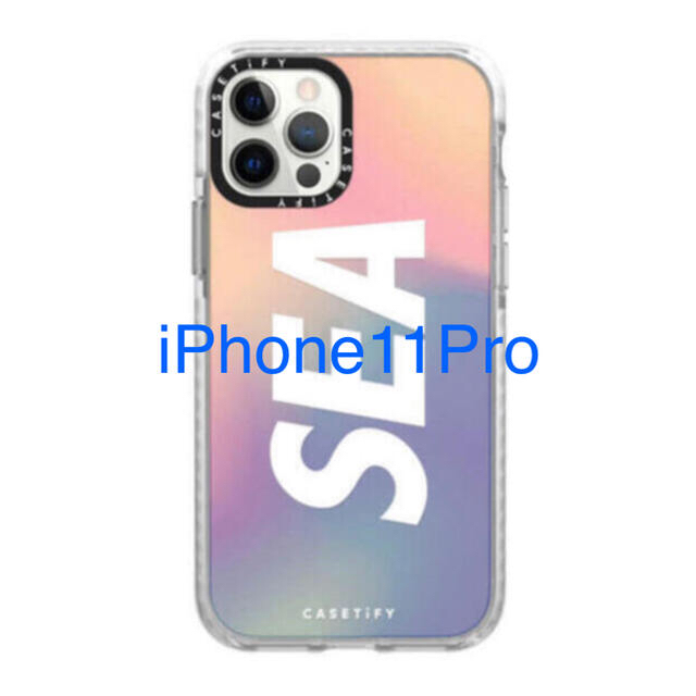 【限定販売】 SEA ケース iPhone11pro casetify × SEA AND WIND - iPhoneケース