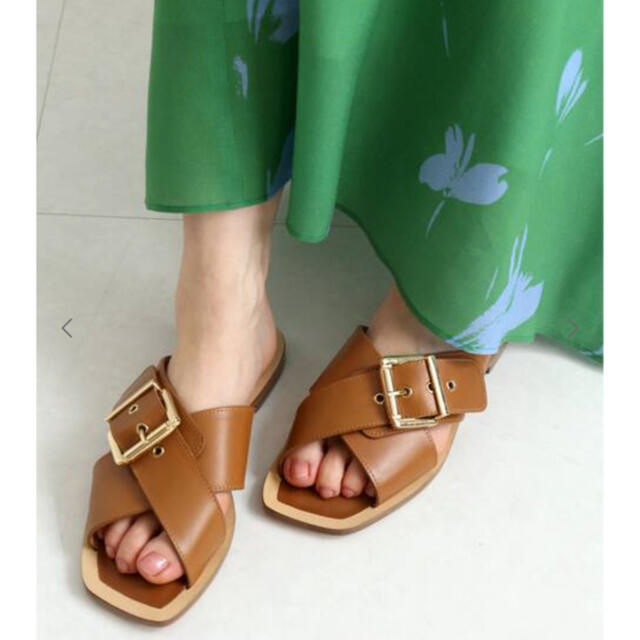 IENA(イエナ)のイエナ  コルソローマ　クロスサンダル レディースの靴/シューズ(サンダル)の商品写真