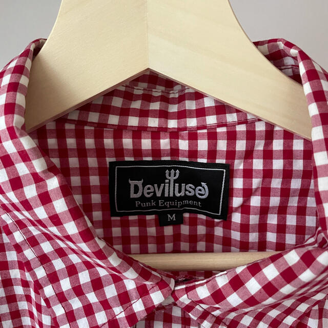 Deviluse(デビルユース)のDeviluse 【デビルユース】半袖チェックシャツ メンズのトップス(シャツ)の商品写真