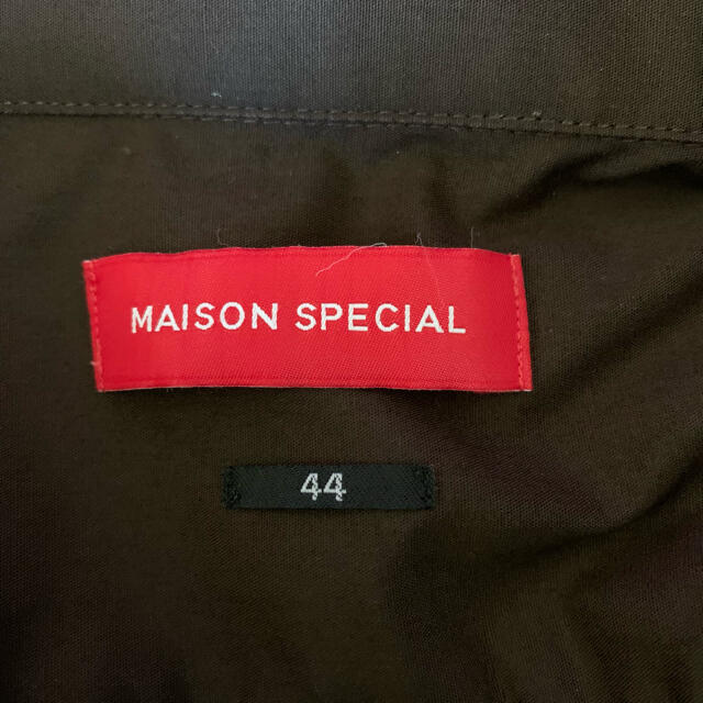 ☆MaisonSpecial メゾンスペシャル シャツ メンズ ダークブラウン☆ メンズのトップス(シャツ)の商品写真