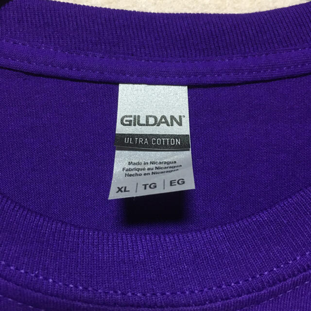 GILDAN(ギルタン)の新品 GILDAN ギルダン 長袖ロンT パープル 紫 XL メンズのトップス(Tシャツ/カットソー(七分/長袖))の商品写真