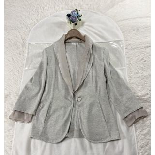 ブルネロクチネリ(BRUNELLO CUCINELLI)のブルネロクチネリ ショールカラー ジャケット レディス(ノーカラージャケット)