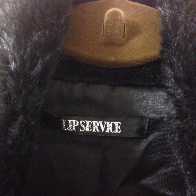 LIP SERVICE(リップサービス)のリップサービス♡フェイクファーコート レディースのジャケット/アウター(毛皮/ファーコート)の商品写真