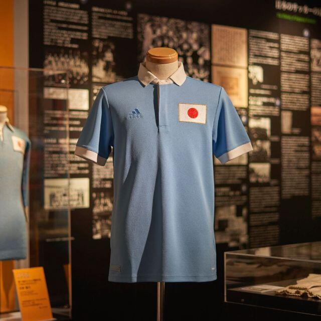 新品 ADIDAS サッカー日本代表 100周年 ユニフォーム M ②