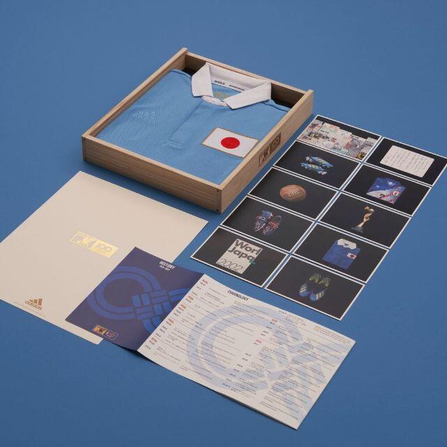Mサイズ サッカー日本代表 100周年アニバーサリーユニフォーム パッケージ付き