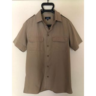 アーペーセー(A.P.C)の[レア] A.P.C.ミリタリーシャツ 半袖(シャツ)