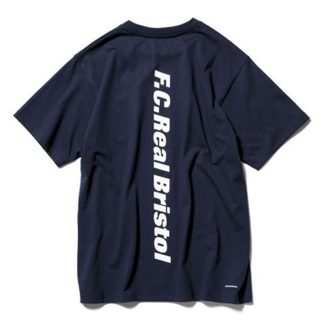 日本盤 F.C.R.B. - FCRB 21SS BIG VERTICAL LOGO POCKET TEE 紺 新しいブランド