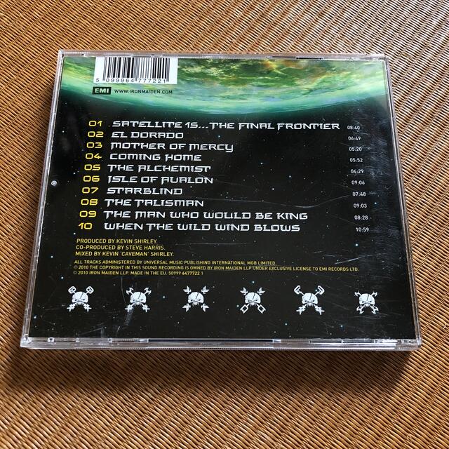 IRON MAIDEN    THE FINAL FRONTIER エンタメ/ホビーのCD(ポップス/ロック(洋楽))の商品写真