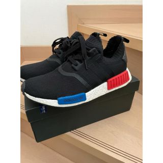 アディダス(adidas)のadidas nmd r1 pk OG 26.0cm us8.0 トリコロール(スニーカー)