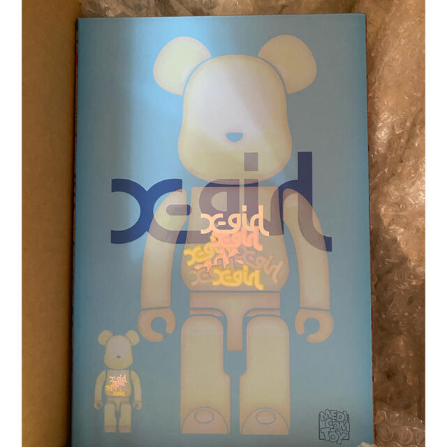 BE@RBRICK x-girl 2021 100% & 400% 新品未開封400％amp100％セット