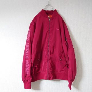 ヴィジョン ストリート ウェア(VISION STREET WEAR)のVISION STREET WEAR ブルゾン　MA-1(フライトジャケット)