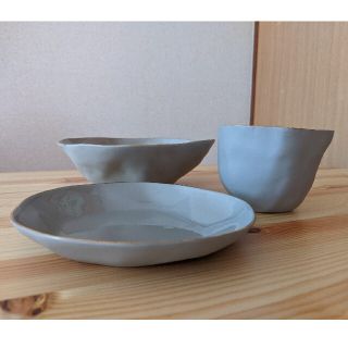 ぴょん様専用 amai アマイ ベトナム 食器 3点セットの通販 by she's