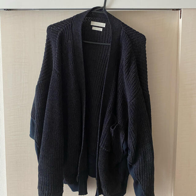 YOKE / 5G CONNECTING RIB CARDIGAN   カーディガン