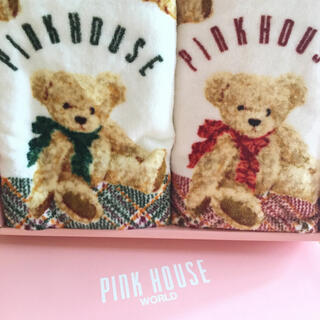 ピンクハウス(PINK HOUSE)のピンクハウスのフェイスタオル　2枚セット(タオル/バス用品)