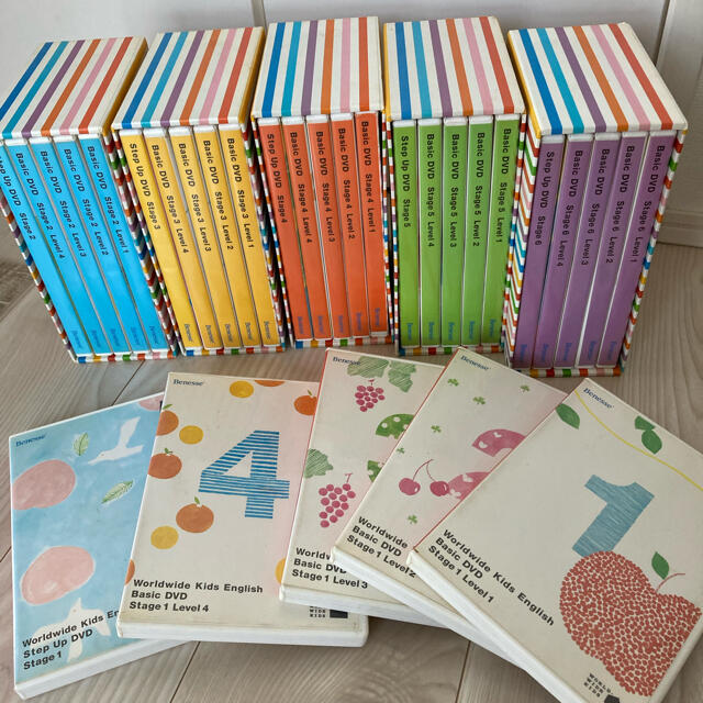 きなこ　ワールドワイドキッズ　DVD30巻セット　ベネッセ