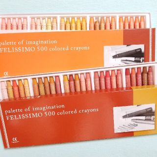 フェリシモ(FELISSIMO)のクレヨン　フェリシモ　500colored  crayons(クレヨン/パステル)