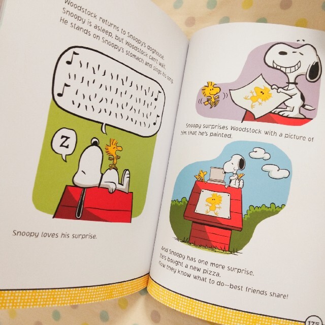 SNOOPY(スヌーピー)の【新品】スヌーピー 英語絵本 12冊分 5min ストーリー集 エンタメ/ホビーの本(絵本/児童書)の商品写真