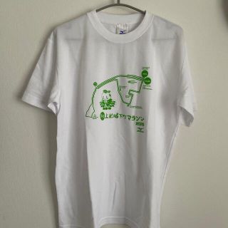 ミズノ(MIZUNO)のミズノ　ランニング用Tシャツ　ホワイト　Lサイズ(ウェア)