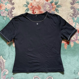 シャネル(CHANEL)のはや様専用　シャネル　ユニフォーム　Tシャツ　黒　M(Tシャツ(半袖/袖なし))