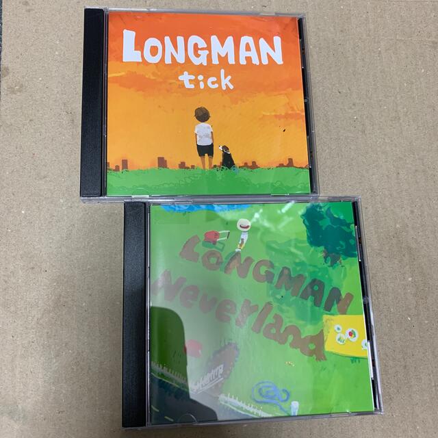 LONGMAN Tick / Neverland 2枚セット CDケース新品交換の通販 by