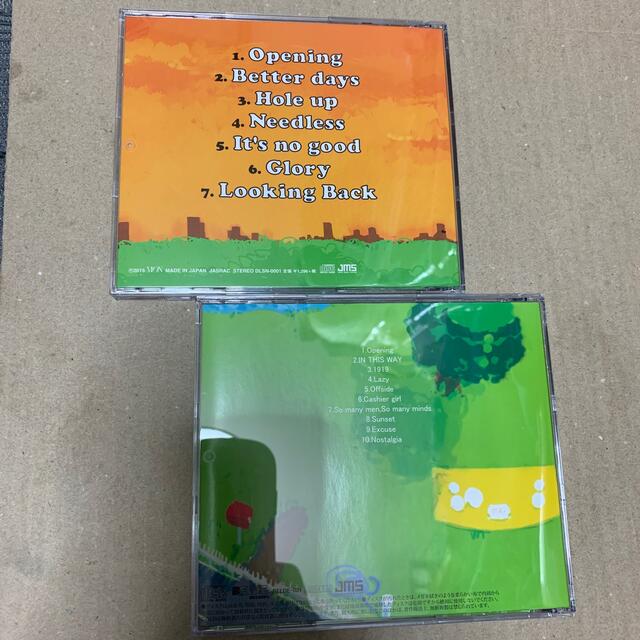 LONGMAN Tick / Neverland 2枚セット CDケース新品交換の通販 by