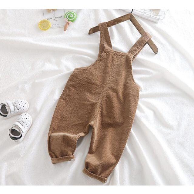 salopette [right brown/100] キッズ/ベビー/マタニティのキッズ服男の子用(90cm~)(パンツ/スパッツ)の商品写真