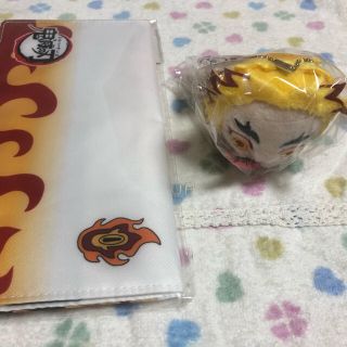 はぐキャラコレクション３煉獄杏寿郎　フラットポーチ煉獄(キャラクターグッズ)